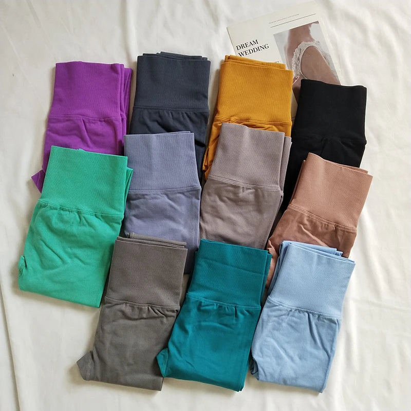 Seamless Sport Yoga High Waist Pants Leggings Sport See Through Yoga Gym Running Quick Dry Pants Scrunch Butt Pants Zen fit plus