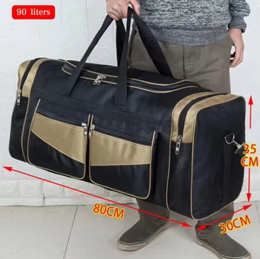 Luggage Travel Bag Gym Fitness Handbags for Women Men Outdoor Sports Shoulder Large Storage Duffel Training Long Distance Bag Zen fit plus