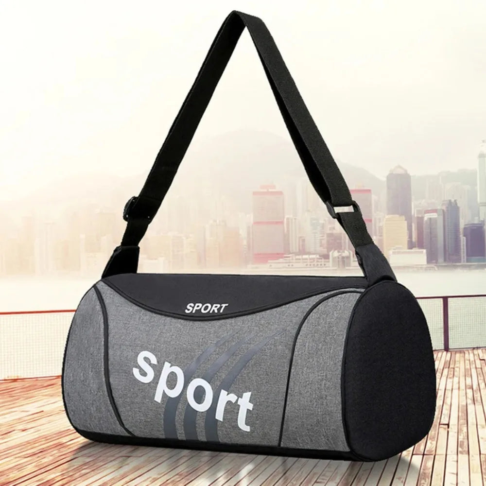 Gym Bag Men's Sports Fitness Accessories Small Training Handbag Women's Travel Male Shoulder Bolsas For The Weekend And Exercise Zen fit plus