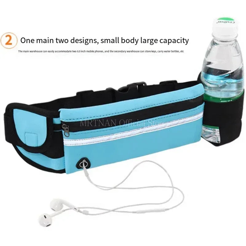 1pc Running Bag Women Waist bag Belt bag Men Sports Fanny Pack Mobile Phone Bag Gym Running Cell Phone Jogging Run Cycling Bag - Zen Fit Plus