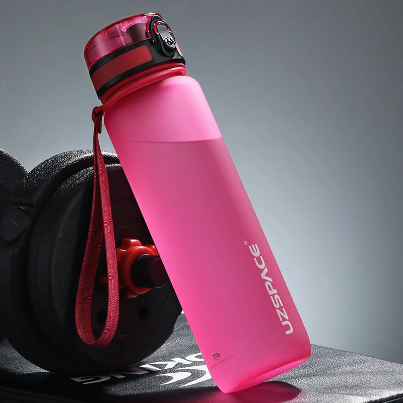 500/800/1000ml Sports Water Bottle Portable Leakproof Shaker Drinkware Outdoor Tour Gym Fitness Cup Tritan Plastic Jugs BPA Free Zen fit plus