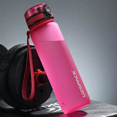 500/800/1000ml Sports Water Bottle Portable Leakproof Shaker Drinkware Outdoor Tour Gym Fitness Cup Tritan Plastic Jugs BPA Free Zen fit plus