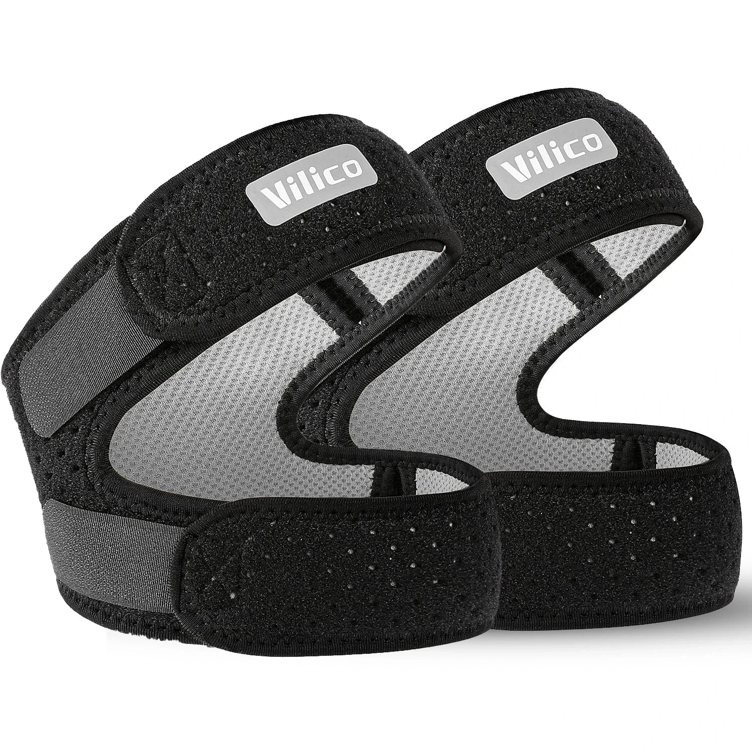 1/2Piece Patellar Tendon Support Strap Adjustable Knee Strap for Exercise Running Fitness Compression Knee Support Zen Fit Plus