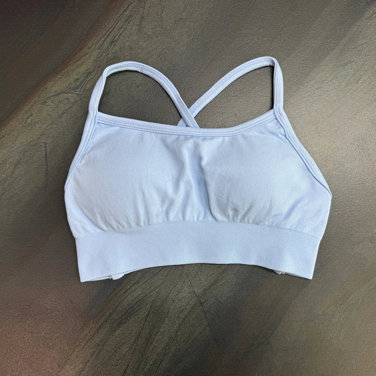 Dynamic Backless Sports Bra Women Seamless Yoga Top Bra Medium Support Padded Gym Crop Top Stretchy Fitness Sports Top Zen fit plus