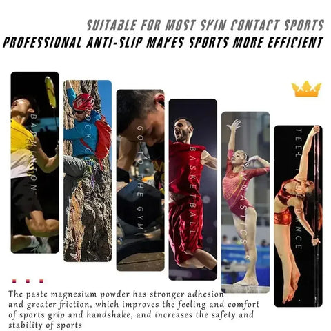 NEW 50/100/200ml Liquid Chalk Sports Magnesium Powder Fitness Weight Lifting Anti Slip Cream Grip Weight Lifting Climbing Gym - Zen Fit Plus