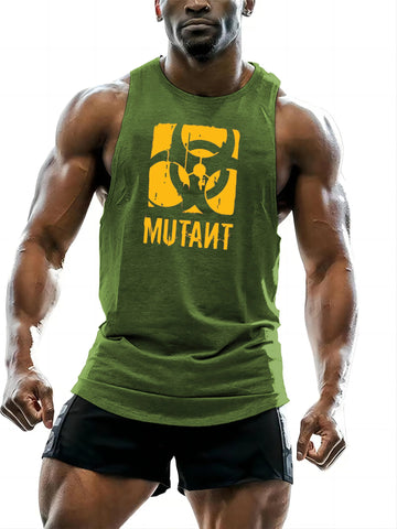 Adult Men'S Tank Tops Clothing 2d Fun Printed Round Neck Summer Basketball Sleeveless Outdoor Sports Gym Quick Dry New Style Zen fit plus