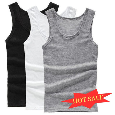 Summer Men Women Tank Top Pure Cotton Bodybuilding Sweatshirt Sleeveless Men's T-shirt Basic Elastic Fitness Clothes Muscle Vest Zen fit plus