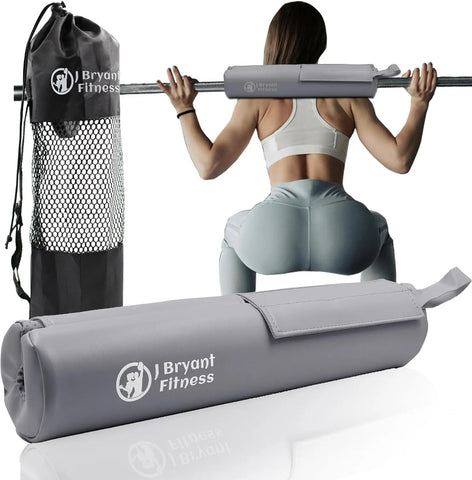Barbell Pad for Squats and Hip Thrust Leather Pads Relief Pressure from Neck Weightlifting Gym Fitness equipment Zen fit plus