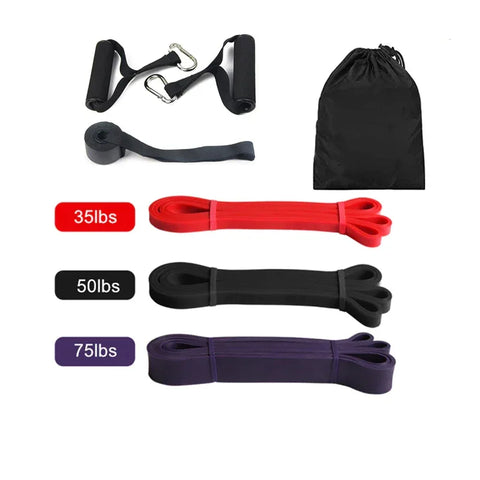 Latex Stretch Resistance Band Expander Elastic Bands For Sport Pull Up Assistance Band Home Workout Pilates Gym Equipment - Zen Fit Plus