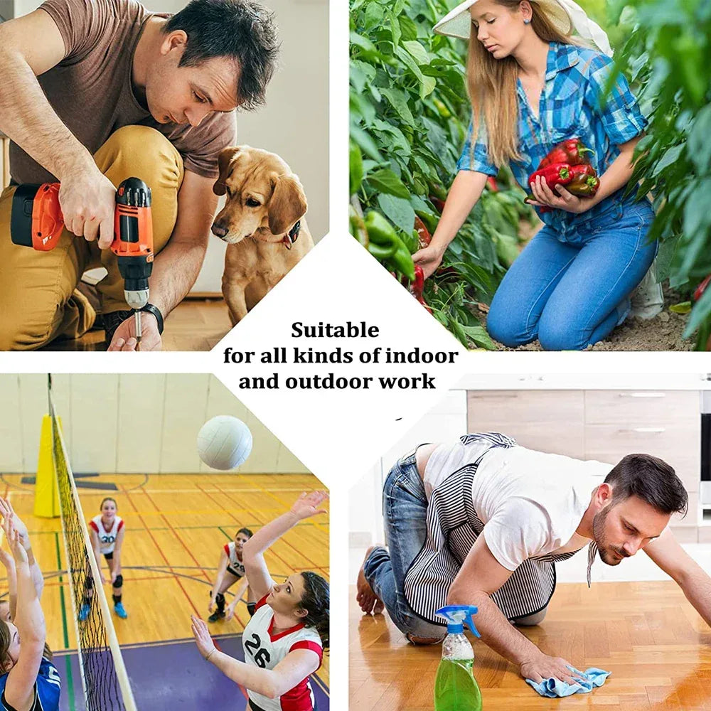 1Pair Knee Elbow Pads,Thick Sponge Collisioned Kneepads for Sports,Protective Knee Support Sleeve for Basketball Running Cycling - Zen Fit Plus