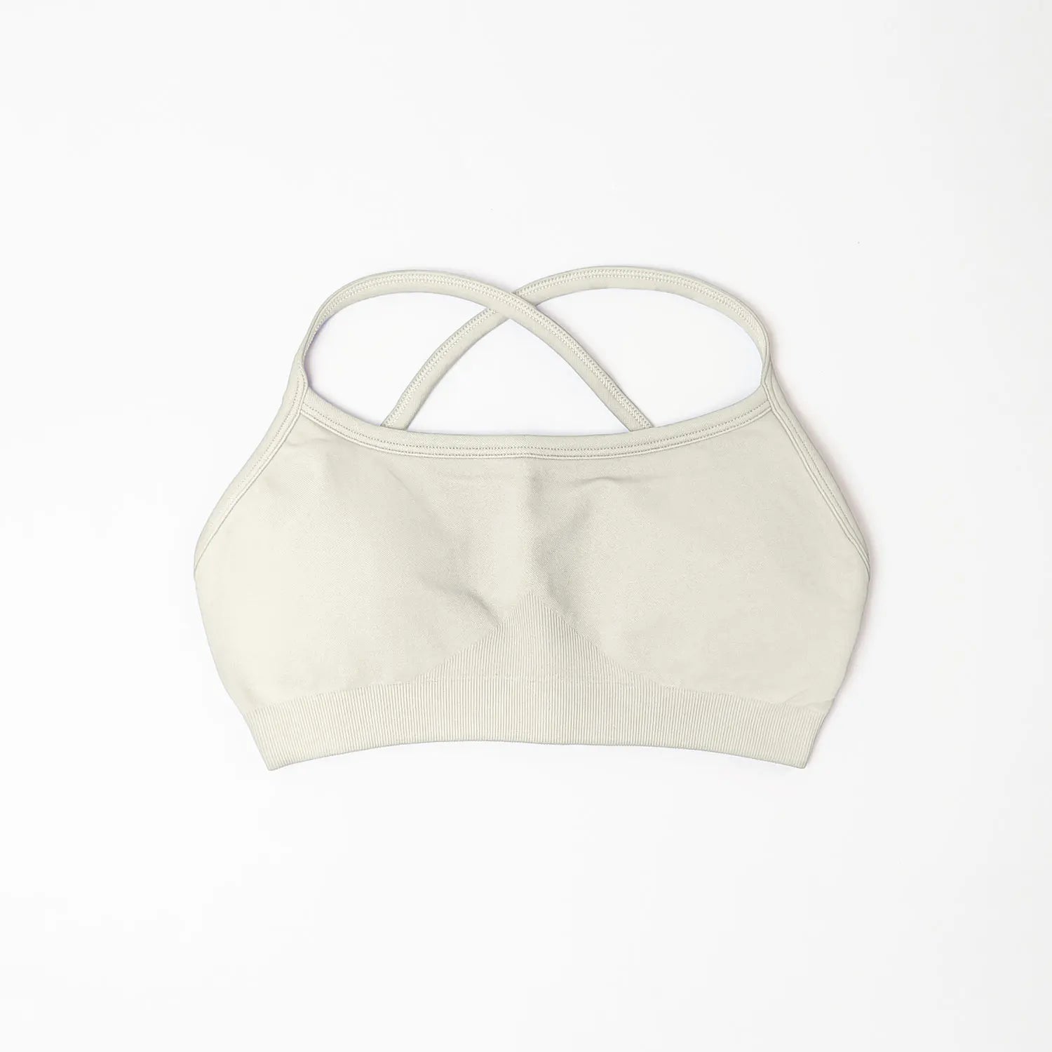 NCLAGEN Sports Bra Seamless Yoga Top Women Fitness Article Gym Active Wear Back Cross Workout Push-up Fitness Running Underwear Zen Fit Plus