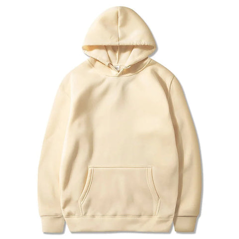 Men's and Women's Solid Color Pocket Hoodies Sports Fitness Sweatshirts Fashionable Casual Pullovers Multi Color Zen fit plus