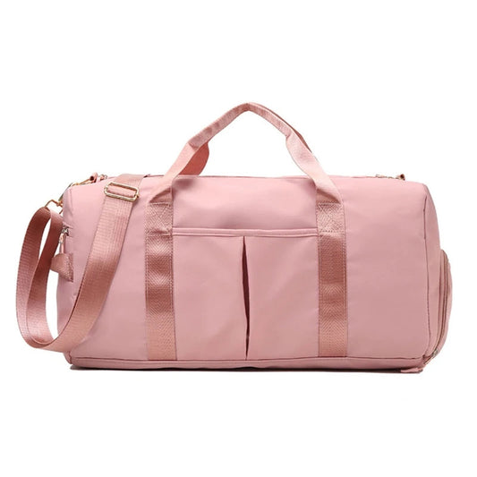Gym Bag for Women with Shoe Compartment Durable Lightweight Yoga Large Handbag Zen fit plus