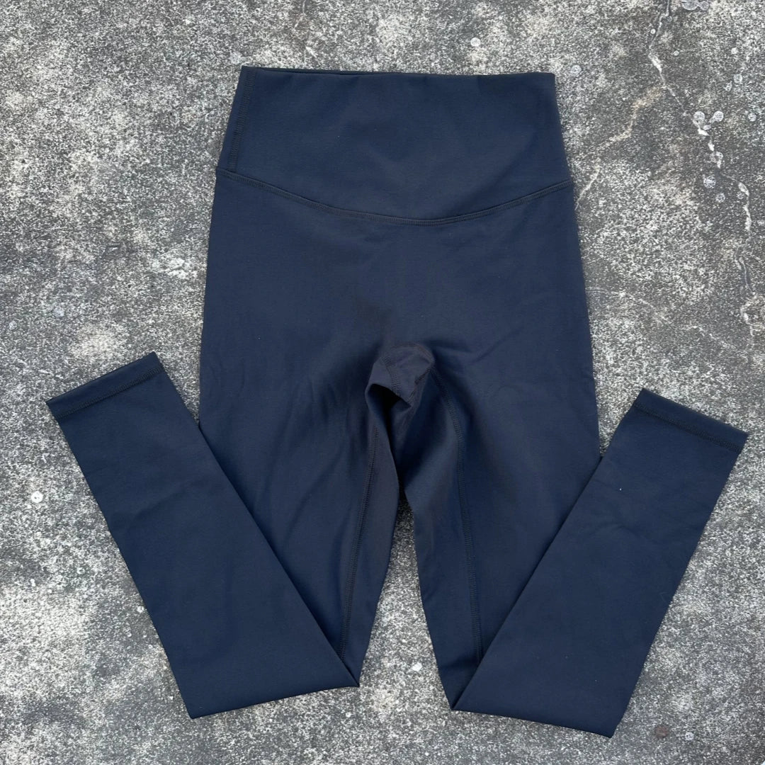 High Strength Compression Solid Color Soft Women Sport Pant High Waist Yoga Legging Athletic Gym Comprehensive Wear Zen Fit Plus