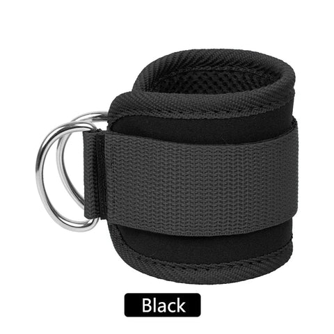 Fitness Ankle Straps Adjustable D-Ring Support Cuffs Gym Leg Excercises Training Workouts Sports Fit Guard Safety Abductors Zen fit plus