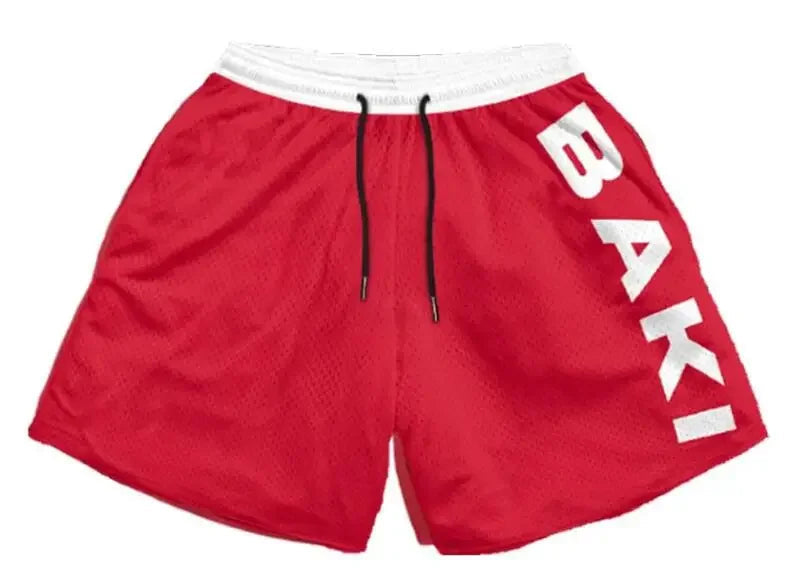 Anime Casual Shorts Men Women Manga Cartoon Sports Gym Shorts Fitness 3D Print Quick Dry Mesh Board Shorts Summer Male Zen fit plus