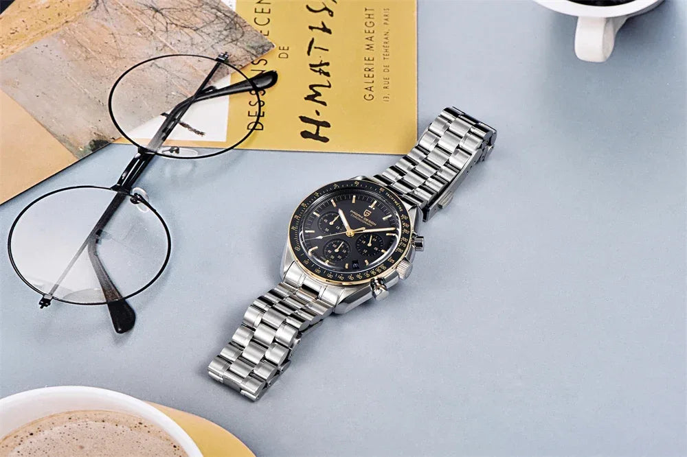 VK63 Chronograph Waterproof Mens Watches