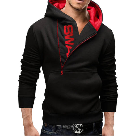 Men's Hoodie Zipper Pocket Polka Pot Print Hoodie Sweatshirt Sport Outdoor Casual Everyday Hoodie Slim Fit Sweatshirt Zen fit plus