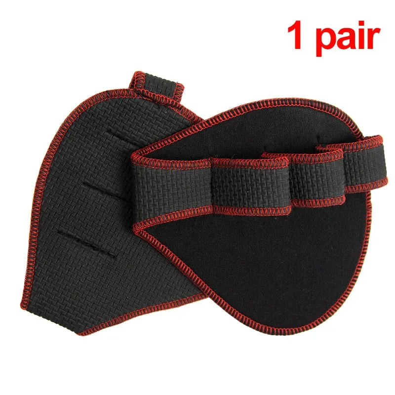 Hand Palm Protector Gym Fitness Gloves Half Finger Lifting Palm Dumbbell Grips Pads Weightlifting Training Glove Gym Workout - Zen Fit Plus
