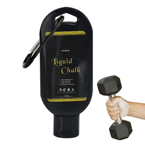 30/50/100ml Sports Liquid Chalk Magnesium Powder Fitness Weight Lifting Non-slip Cream Grip Weight Lifting Climbing Gym Sports - Zen Fit Plus