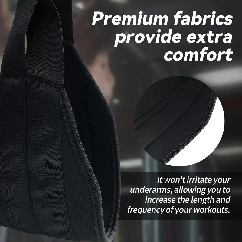 Fitness AB Sling Straps Suspension Rip-Resistant Heavy Duty A Pair for Pull Up Bar Hanging Leg Raiser Gym Home Fitness Equipment Zen Fit Plus