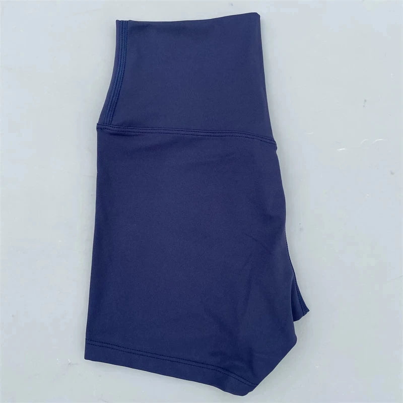 Solid Color tight Women Fitness Sport Short High Waist Yoga Short Legging Squatting Proof Comprehensive Training Jog AthletiC Zen fit plus