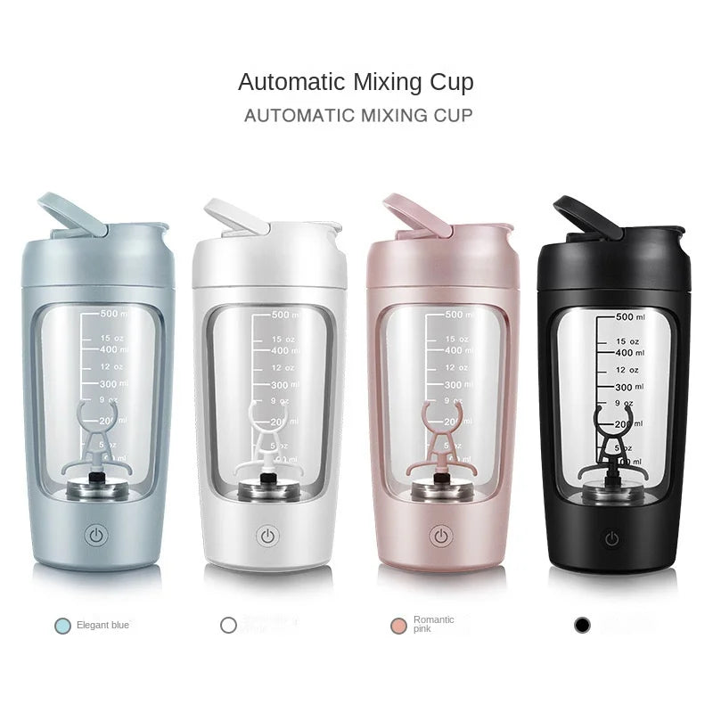 650ml USB Electric Portable Whey Protein  Shaker bottle  Fully Automatic Stirring Cup Rechargeable  Gym  BA Free Cocktail Blend Zen fit plus