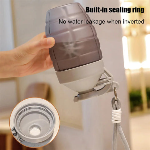 600ml Fitness Sports Water Bottle Fashion Simple Shaker Cup Protein Powder Nutrition High-capacity Milkshake Mixing Cup Zen fit plus