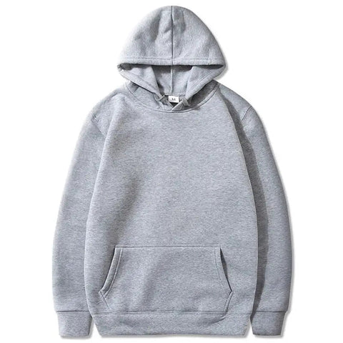 Men's and Women's Solid Color Pocket Hoodies Sports Fitness Sweatshirts Fashionable Casual Pullovers Multi Color Zen fit plus