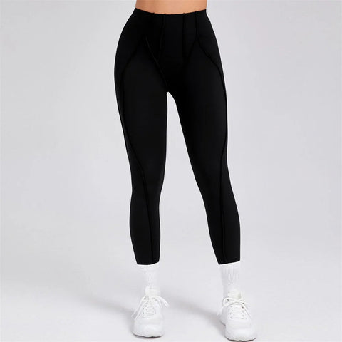 2025 Women Nude Straps Yoga Sets Squat Proof Sports Bra Workout High Waist Leggings Fitness Pant Female Active Wear Suits Zen fit plus