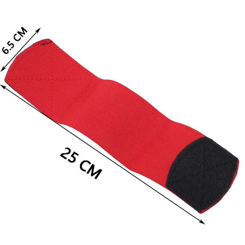 Polyester Shin Guard Fixed Bandage Adjustable Black Red Blue White Fixed Strap Anti Slip Breathable Soccer Ankle Guards Belt Zen fit plus