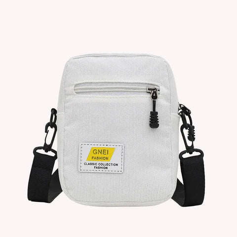 Unisex Crossbody Bag Oxford Cloth Diagonal Shoulder Bags Solid Color Satchels Fashion Leisure Trend Square Sling Handbags - Zen Fit Plus