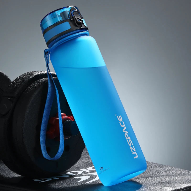 500/800/1000ml Sports Water Bottle Portable Leakproof Shaker Drinkware Outdoor Tour Gym Fitness Cup Tritan Plastic Jugs BPA Free Zen fit plus