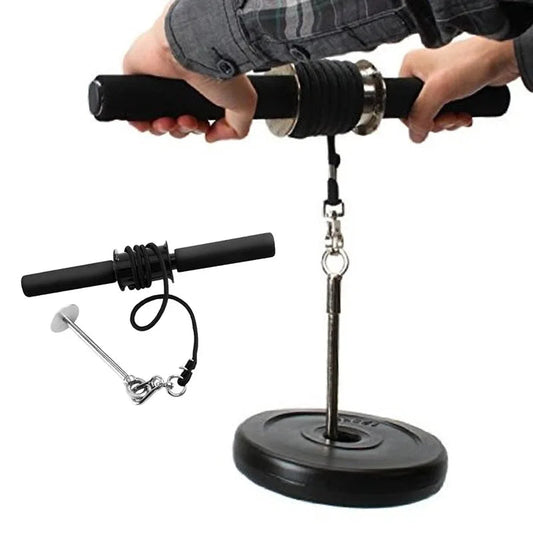 Wrist Forearm Blaster Arm Muscle Strength Trainer Exerciser Forearm Roller with Hand Grip Fitness Equipment Home Gym Workout Zen fit plus