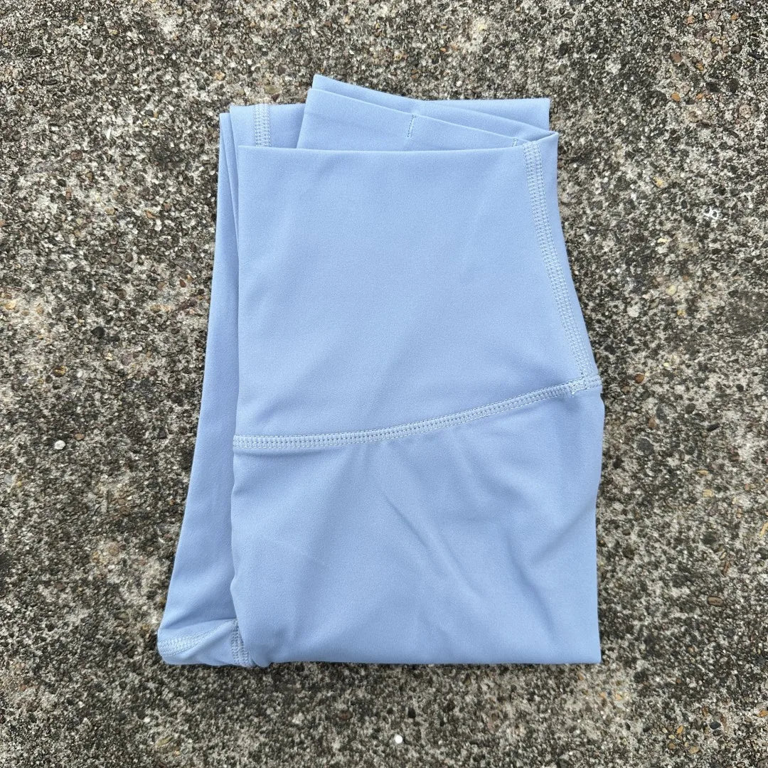 Solid Color Back Waist Pocket High Waist Fitness Yoga Legging soft Women Sport Pant Tight Butter Athletic Gym Ankle-Length Pants Zen Fit Plus