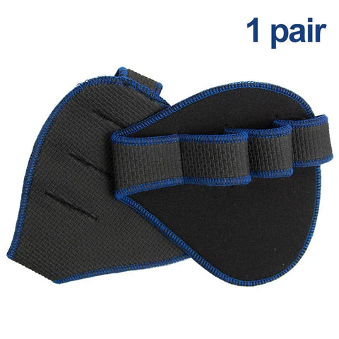 Hand Palm Protector Gym Fitness Gloves Half Finger Lifting Palm Dumbbell Grips Pads Weightlifting Training Glove Gym Workout - Zen Fit Plus