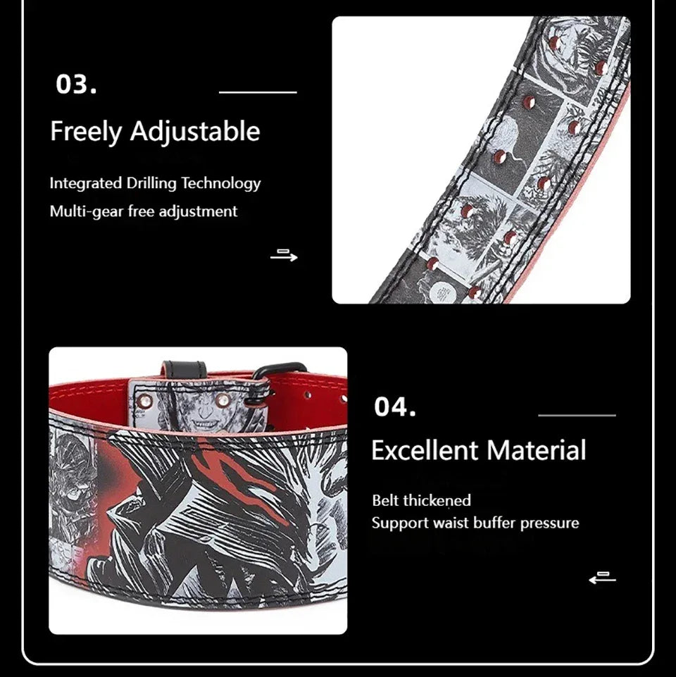 LOOGDEEL Waist Support Belt Lower Back Breathable Fitness Weightlifting Dumbbell Lumbar Waistband Support Sports Belt Women Men - Zen Fit Plus