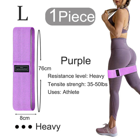 WOSWEIR 1/2/3PCS Elastic Rubber Bands Set for Women Men Fitness Gym Home Resistance Booties Band Hip Circle Expander Workout Zen fit plus