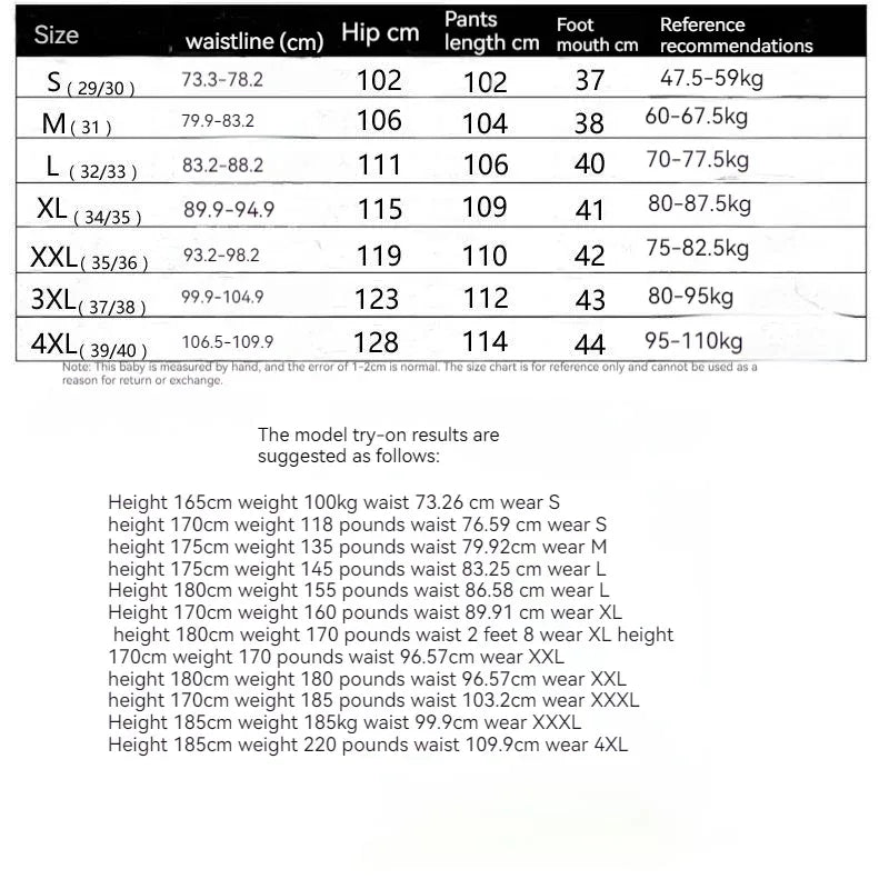 Men City Pants Cargo Trousers Multi-pocket Waterproof Wear-resistant Casual Training Overalls Fat Cargo Quick Dry Pants - Zen Fit Plus