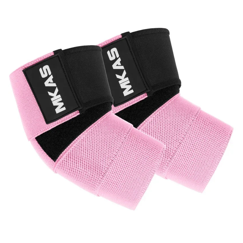 2PCS New Premium Elbow Pads Wrap Elbow Strap Bandage Brace Support Gym Fitness Sport Protecter Pad for Weightlifting Bench Press - Zen Fit Plus