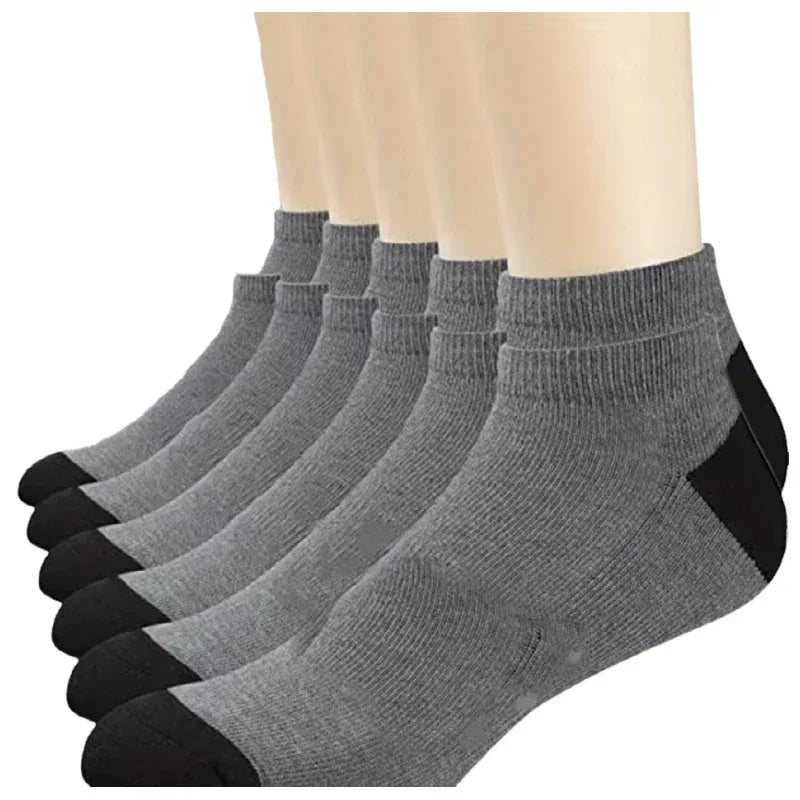 20/10/6/5/4/3/1pairs Men's Fashion Cotton Breathable Comfortable Ankle Socks, Men's Summer Socks - Zen Fit Plus