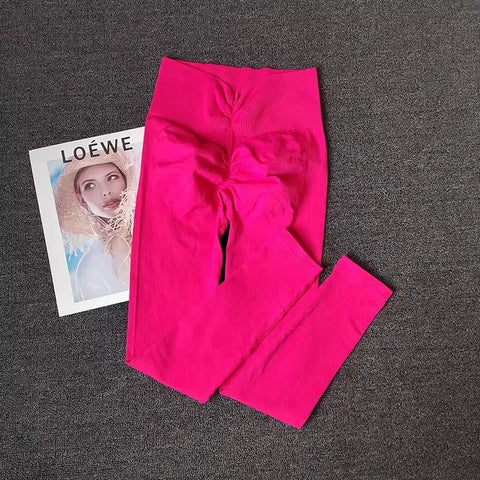 High-end Yoga Pants Women Fitness Leggings High elastic Sports Pants Push UP Tights Running Leggings Breathable Gym Leggings - Zen Fit Plus