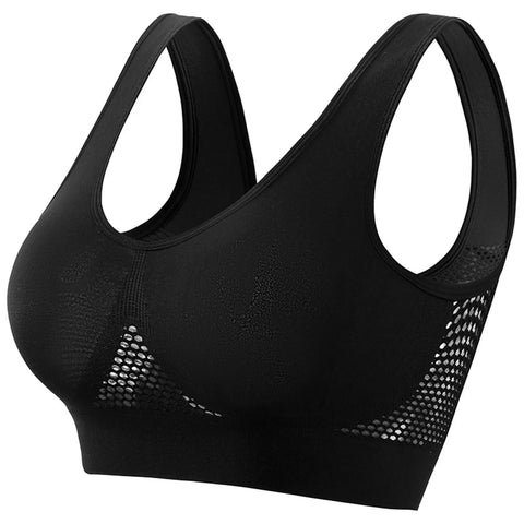 Beautiful Back Sports Bra Shockproof Running Fitness Anti-sagging Upper Collection Soft Support High-strength Women's Yoga Vest Zen Fit Plus