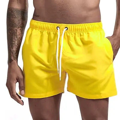 Men's Swim Shorts Swim Trunks Quick Dry Board Shorts Bathing Suit Breathable Drawstring With Pockets for Surfing Beach Summer Zen fit plus