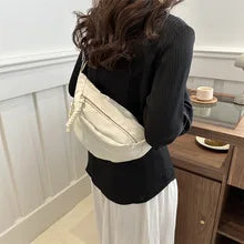 Casual Crossbody Bags  Multi Pockets Large Capacity Shoulder Hobo Bag 2024 Summer Latest Fashion Messenger Bag Zen fit plus