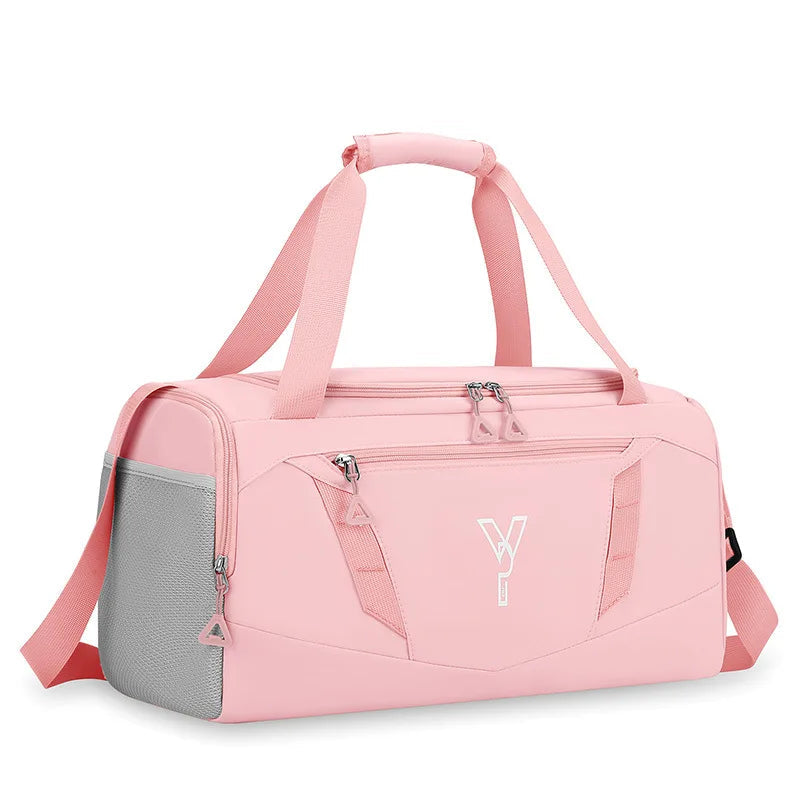Woman Sports Gym Handbag Waterproof Fitness Training Bag Dry Wet Swimming Tote With Shoes Pocket Travel Luggage Shoulder Bags Zen fit plus