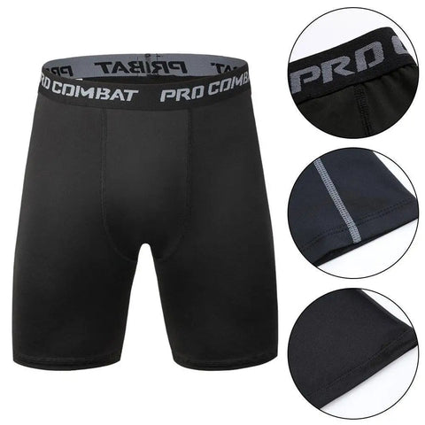 Sports Men Leggings Male Fitness Pants Elastic Compression Tights Gym Running Training Shorts Quick Drying Bottoming Shorts Zen fit plus