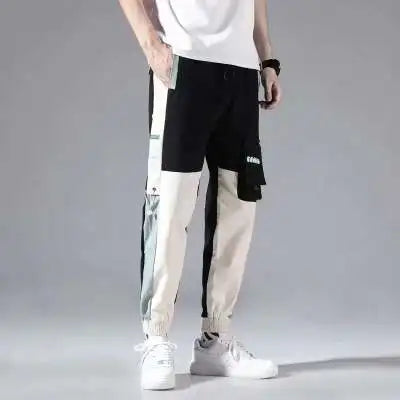 Classic Design Multi Flap Pockets Cargo Pants,Men's Loose Fit Drawstring Harem Cargo Jogger Pants oversized pants men and women Zen fit plus