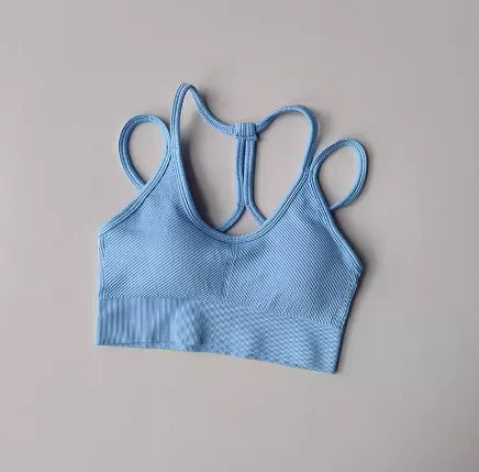 Sports underwear women's running shockproof summer quick drying back fitness bra vest professional training Yoga bra Zen fit plus