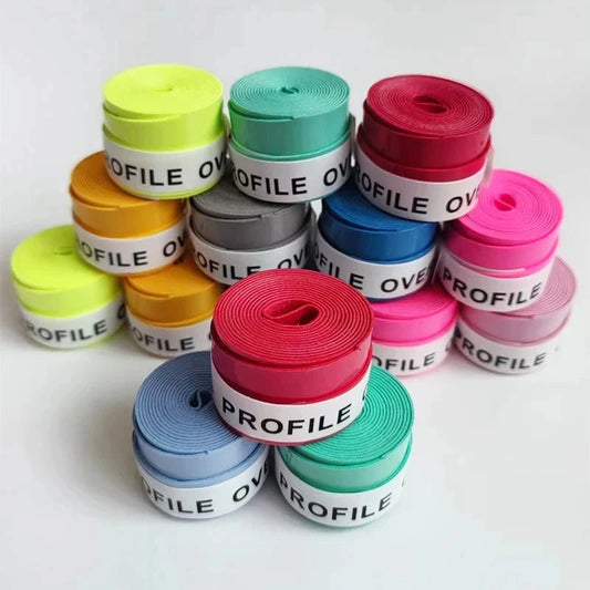 12Pcs Racket Overgrip Sweat Band Absorption Tennis Badminton Racket Hand Glue Tennis Grip Pu Non Slip Overgrip Fishing Rods Grip Zen Fit Plus